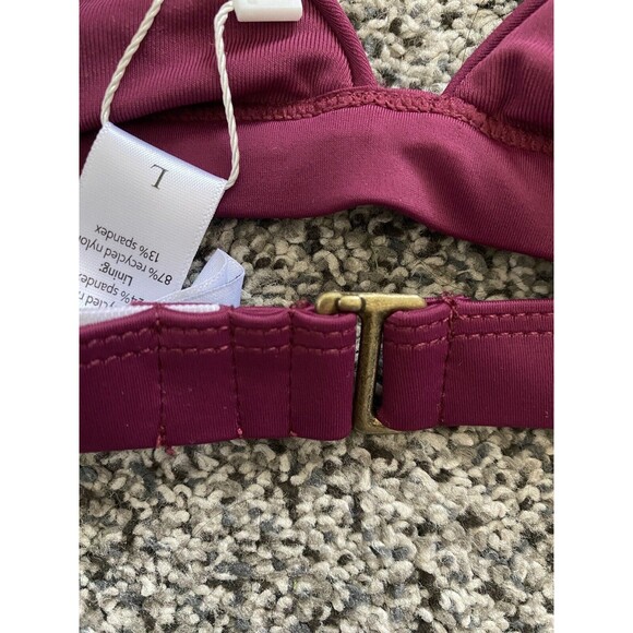 NWT Andie Swim The Caicos Top in Plum NWT Size Large - Picture 5 of 8